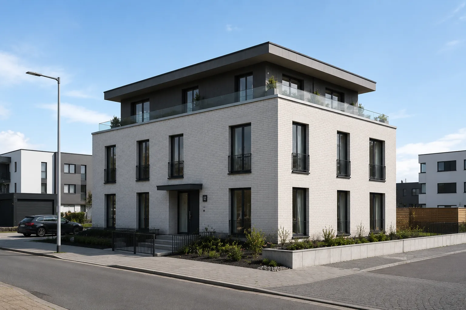 Mehrfamilienhaus · Genehmigungsplanung